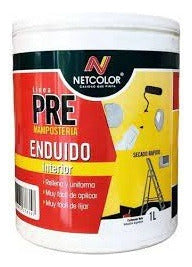 Enduido Interior Netcolor 1 Lt. Superlijable 0