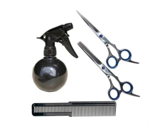 Professional Barber Shop Hairdressing Kit - Scissors+Comb+Spray Bottle 0