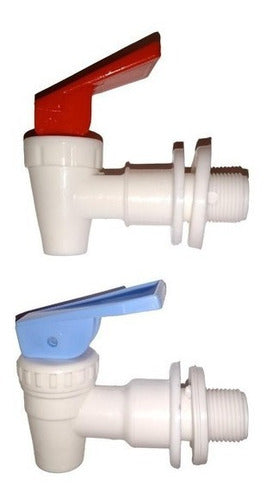 Humma Canillas Dispenser Agua Frio Calor Rosca Macho 16 Mm 1