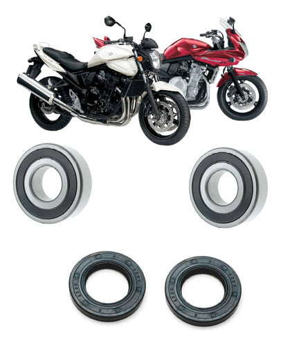 Rolamentos Roda Dianteira Suzuki Bandit 650 2007-2016 Kit 0