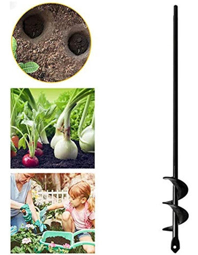 Huappnio Bulb Planters Barrena Drill for Garden Planting 0