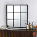 GEdeco Iron Frame and Glass Mirror 110x90cm 1