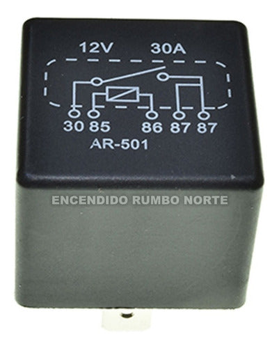 ERN Mini Relay Universal 5 Patas 12V 30 Amper 1