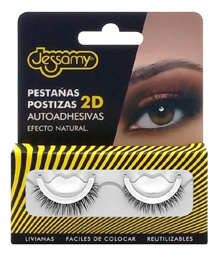 Jessamy Pestañas Postizas 2D Autoadhesivas - G-117 0