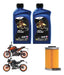 ELF Kit Service KTM 200 250 390 Filtro + Aceite 20W50 SIA++ 0