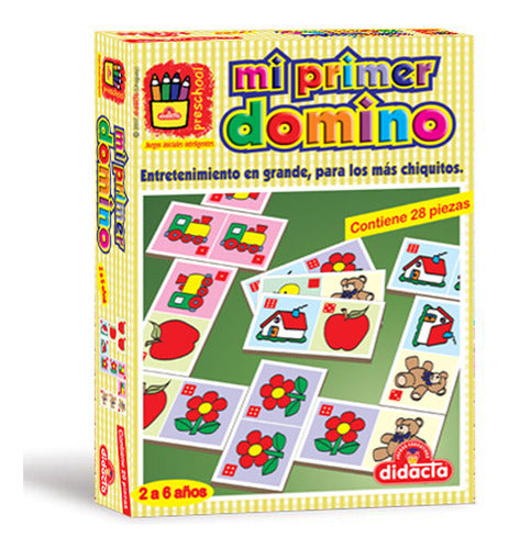 Juego De Mesa Mi Primer Domino Didacta Universo Binario 0