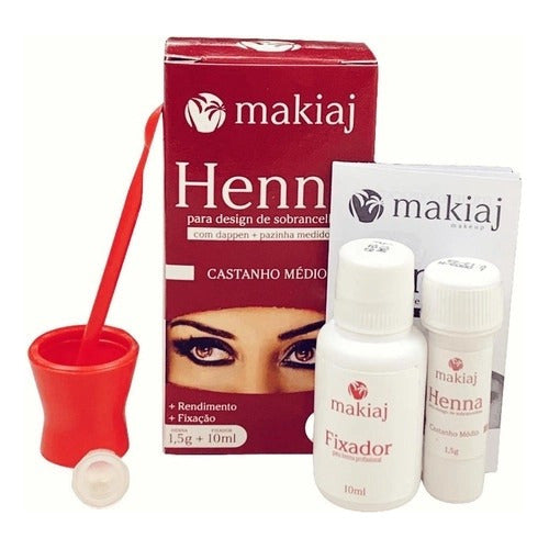 Kit Para Aplicación De Henna En Cejas 2