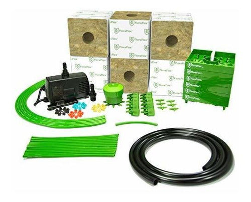 Floraflex Ff-rwkit6in-6pl 6  X 6? Kit De Lana De Roca - 6 Pl 0