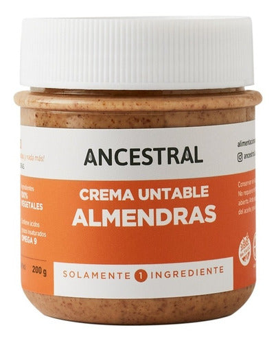 Ancestral Vegan Almond Spread 170 Gr X 2 5