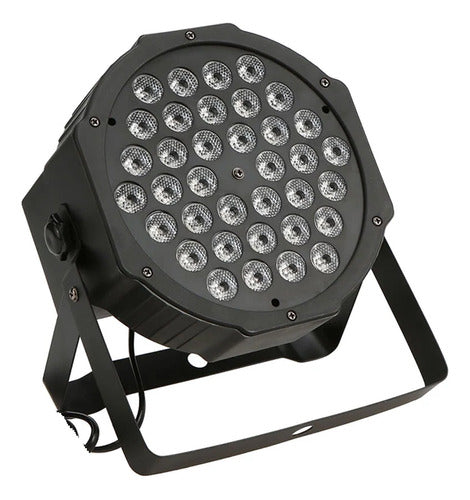 36 Led Rgbw Dmx 512 Stage Flat Par Lighting Effect Dj Disco 0