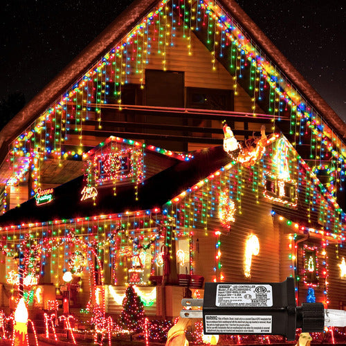 Oopswow Luces De Navidad Para Exteriores, 300 Luces Led De 3 0