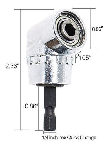 AUTOTOOLHOME Hex Flexible Flex Shaft Electric Screwdriver Quick Change Magnetic Extension Angle Driver Adapter 3