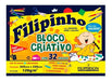 Bloco Filipinho Criativo Filiperson 120gr 32fl 0