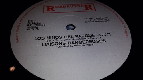 Liaisons Dangereuses Niños Del Parque Vinilo Maxi Holanda 82 2