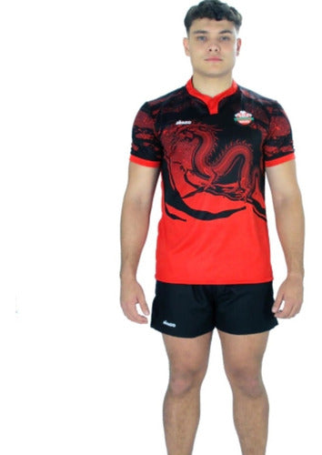 Imago Camiseta De Rugby Adultos Tela Premium Gales 2023 2