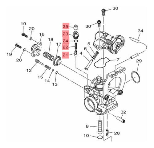 Juego De Arranque - Cebador T110 New Crypton Original Yamaha 1