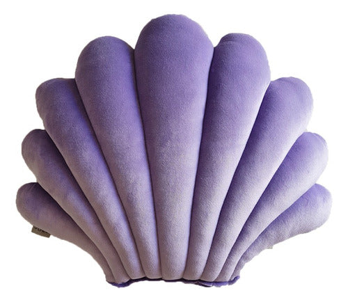 Velvet Seashell Shaped Cushion Original Velvety 31