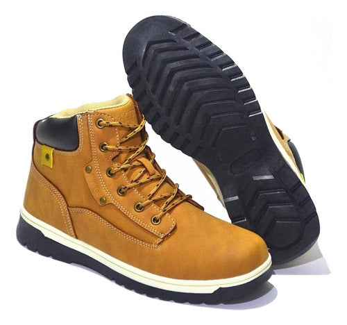 Jaguar Boots Outdoor Model 3023 - Camel Brown 2