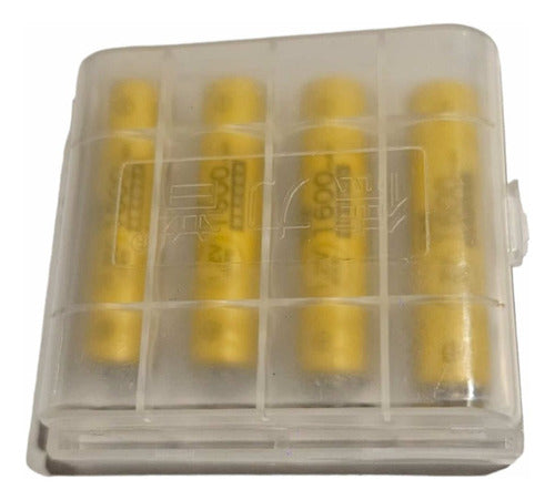 Delipow Rechargeable AAA Batteries Pack of 4 - 1600 mAh 2