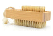 Double Wooden Nail Brush with Natural Bristles - Manicure 0