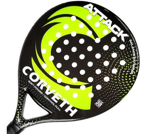 Corveth Paleta Padel Attack Potencia Y Control - N D G 7