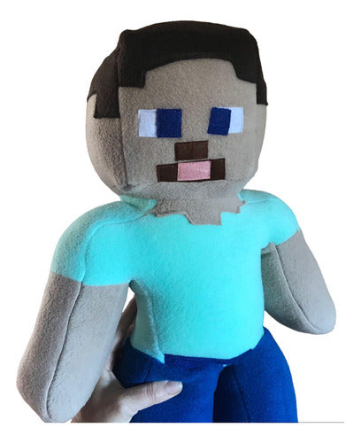 Peluche De Steve El Hombre De Minecraft 40cm U Otros 1