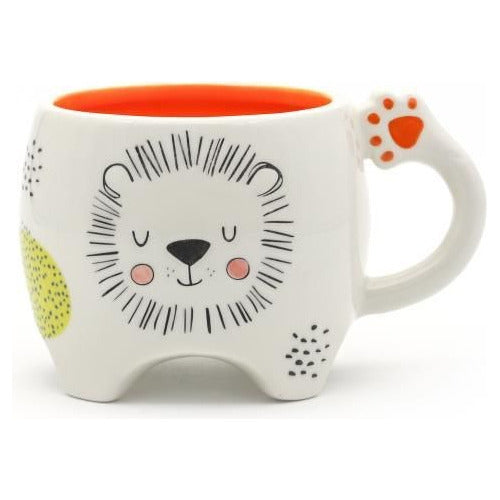 Zarco Taza De Cerámica Enjoy Animales Zoologico Kawai 1