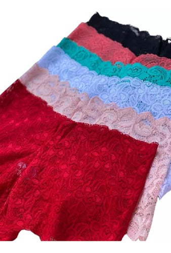 Dime Quien Eres Pack of 3 Lace Culottes Assorted Colors Art 101 Dqe 2