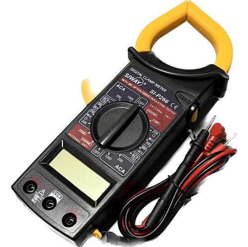 Digital Clamp Meter with Buzzer 1000A Protective Case 4