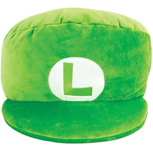 Club Mocchi Mocchi Mario Kart Luigi Plush Hat Plush 0