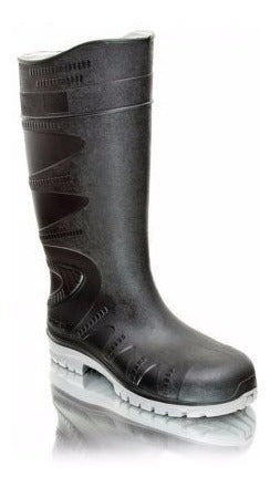 Ombu Black PVC Field Boots 3