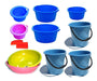 Set Para Limpieza Baldes Fuentones Palanganas  Plastico 0