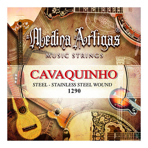 Encordado Medina Artigas 1290 Para Cavaquinho 0