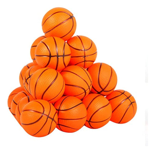 Urspasol 20 Foam Basketball Balls 1.6 Inches 0