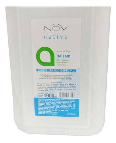 Nov Native Argan Oil Conditioner Set x2 1900mL 5