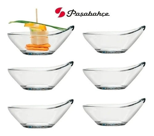 Pasabahce Compotera Dip Gastroboutique Con Pico Vidrio 10 Cm G 1