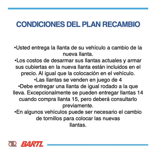 Llantas 15 Plan 4x108 Recambio Bt151058c 2