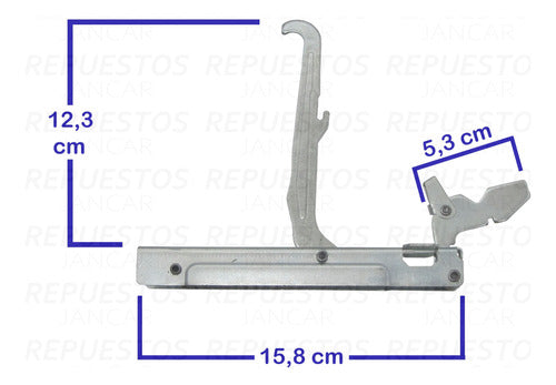 Morelli Kitchen Hinges Pair Model 900 With Bearings 1