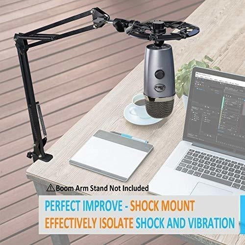 Soporte Antichoque Blue Yeti Nano Con Filtro Antipop 6