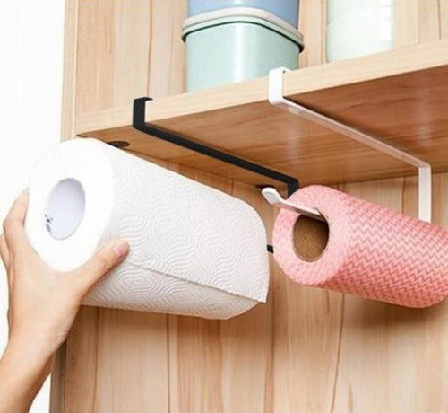 Metal Hanging Simple Roll Holder Organizer by Pettish Online 10
