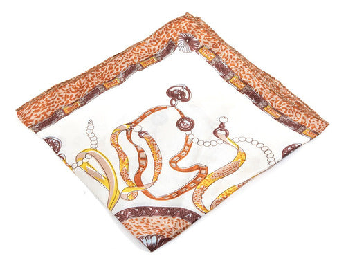 Tropea Official Printed Silk Scarf 3