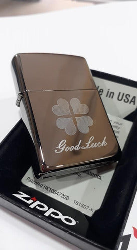 Zippo Original Good Luck Lighter Model 49120 3