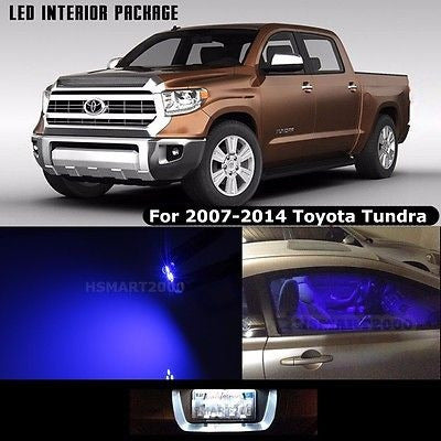 Toyota 14pcs Interior LED Bulbs Package for 2009 Tundra 1