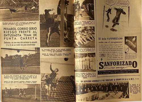 Mundo Uruguayo N°1201 Nacional Venció A Racing  1942 5