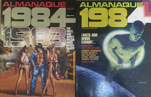 1984 Completa Comic Fantasía Ciencia Ficción 70 Revista, Ej2 1