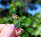 Imperial Topaz Adjustable Ring 925 Silver. Unique!! 2