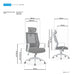 Zego Orion Executive Office Mesh PC Chair 7