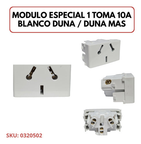 Exultt Duna / Duna Mas Pack of 15 Modulo 1 Toma 10A (Special) 4