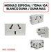 Exultt Duna / Duna Mas Pack of 15 Modulo 1 Toma 10A (Special) 4