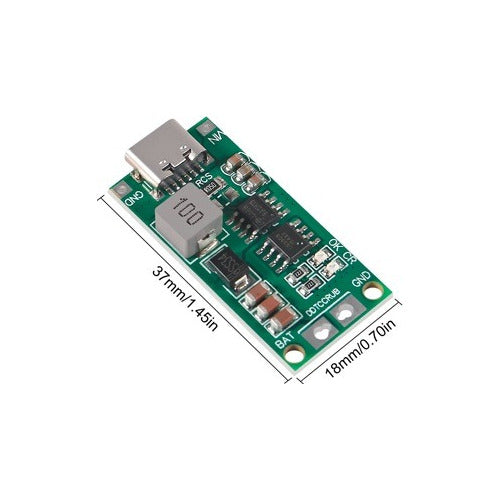 Cargador De 2 Celdas De Litio 18650 Multicelda 2s 8,4v Usb 4